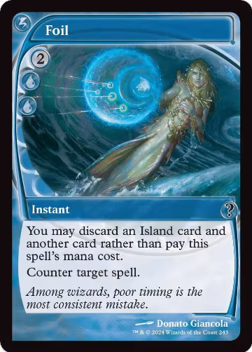 Foil (Future Sight) (243), Mystery Booster 2 — Magic card price