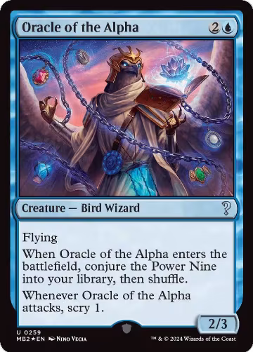 Oracle of the Alpha (259), Mystery Booster 2 — Magic card price