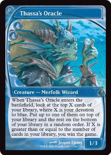 Thassa's Oracle (Future Sight) (175), Mystery Booster 2 — Magic card price