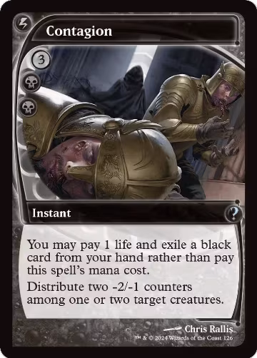 Contagion (Future Sight) (126), Mystery Booster 2 — Magic card price