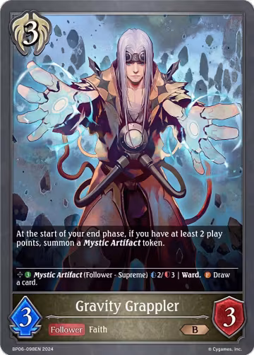Gravity Grappler (BP06-098EN), Paragons of the Colosseum — Shadowverse card price