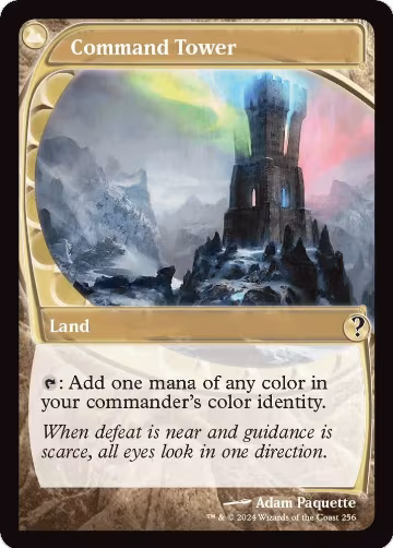 Command Tower (Future Sight) (256), Mystery Booster 2 — Magic card price