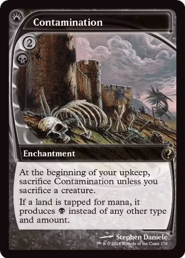 Contamination (Future Sight) (178), Mystery Booster 2 — Magic card price
