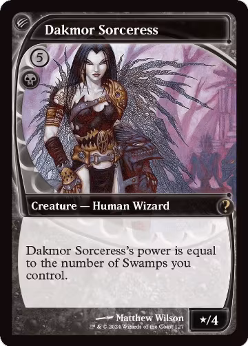 Dakmor Sorceress (Future Sight) (127), Mystery Booster 2 — Magic card price