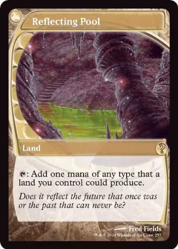 Reflecting Pool (Future Sight) (257), Mystery Booster 2 — Magic card price