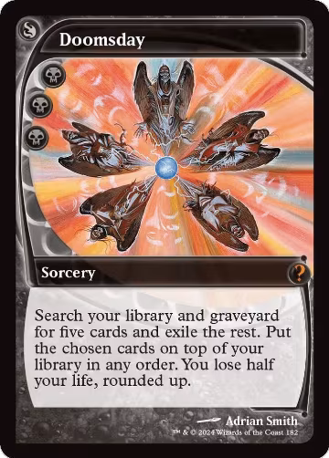 Doomsday (Future Sight) (182), Mystery Booster 2 — Magic card price