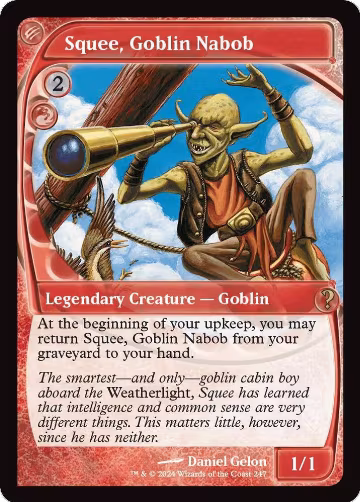 Squee, Goblin Nabob (Future Sight) (247), Mystery Booster 2 — Magic card price