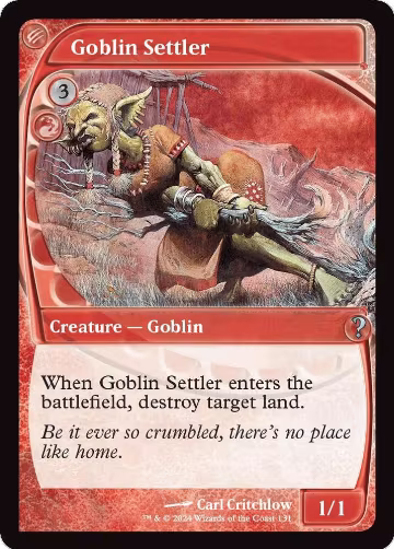 Goblin Settler (Future Sight) (131), Mystery Booster 2 — Magic card price