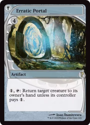 Erratic Portal (Future Sight) (220), Mystery Booster 2 — Magic card price