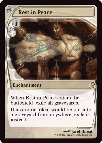 Rest in Peace (Future Sight) (150), Mystery Booster 2 — Magic card price