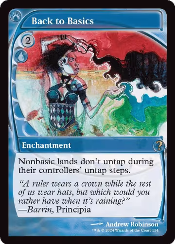 Back to Basics (Future Sight) (154), Mystery Booster 2 — Magic card price