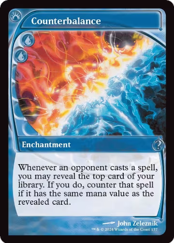 Counterbalance (Future Sight) (157), Mystery Booster 2 — Magic card price