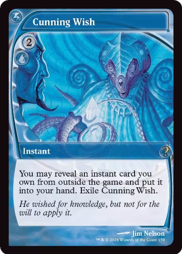 Cunning Wish (Future Sight) (159), Mystery Booster 2 — Magic card price