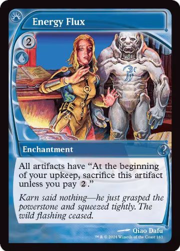 Energy Flux (Future Sight) (161), Mystery Booster 2 — Magic card price