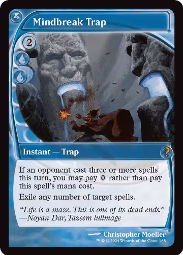 Mindbreak Trap (Future Sight) (168), Mystery Booster 2 — Magic card price
