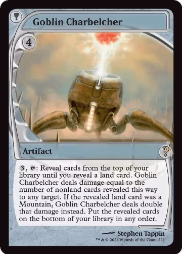 Goblin Charbelcher (Future Sight) (221), Mystery Booster 2 — Magic card price