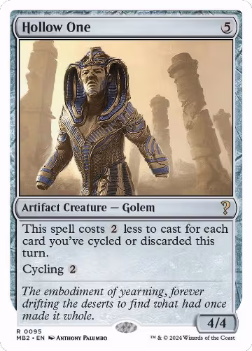 Hollow One (White Border) (95), Mystery Booster 2 — Magic card price
