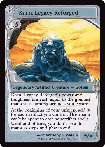 Karn, Legacy Reforged (Future Sight) (255), Mystery Booster 2 — Magic card price