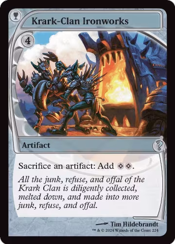 Krark-Clan Ironworks (Future Sight) (224), Mystery Booster 2 — Magic card price