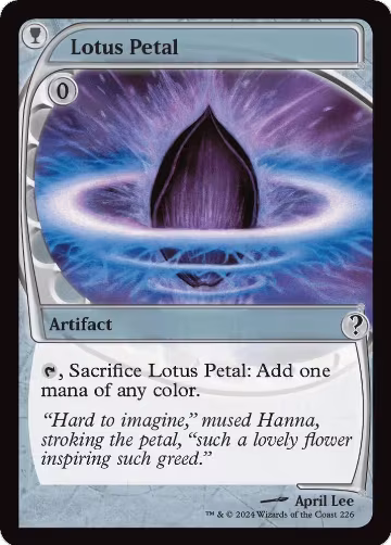 Lotus Petal (Future Sight) (226), Mystery Booster 2 — Magic card price
