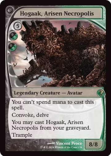 Hogaak, Arisen Necropolis (Future Sight) (136), Mystery Booster 2 — Magic card price