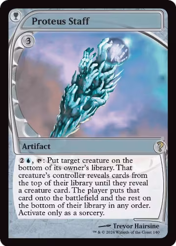 Proteus Staff (Future Sight) (140), Mystery Booster 2 — Magic card price