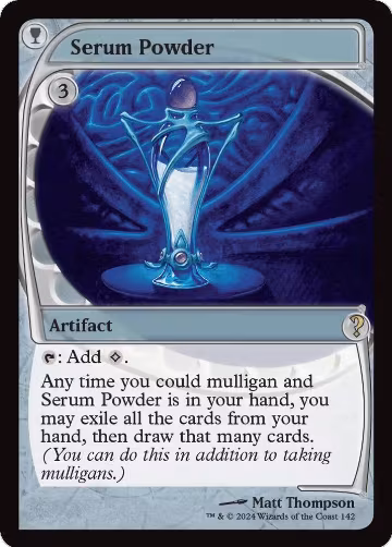 Serum Powder (Future Sight) (142), Mystery Booster 2 — Magic card price