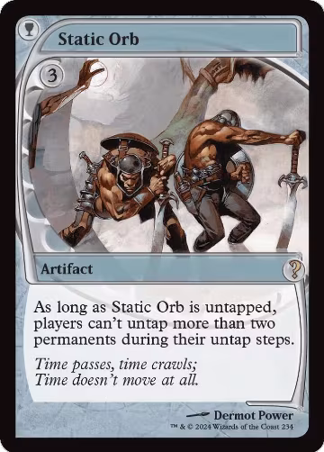 Static Orb (Future Sight) (234), Mystery Booster 2 — Magic card price