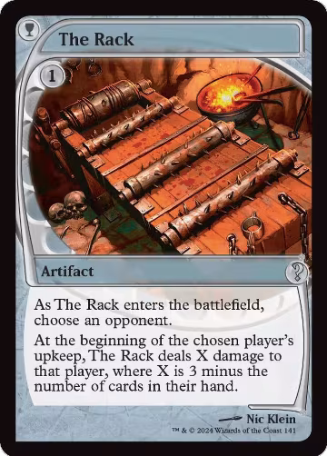 The Rack (Future Sight) (141), Mystery Booster 2 — Magic card price