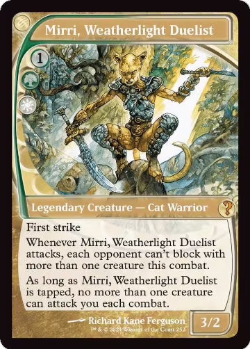 Mirri, Weatherlight Duelist (Future Sight) (252), Mystery Booster 2 — Magic card price