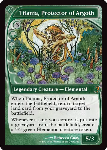Titania, Protector of Argoth (Future Sight) (249), Mystery Booster 2 — Magic card price