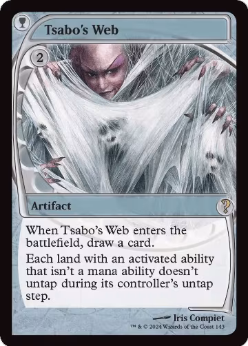 Tsabo's Web (Future Sight) (143), Mystery Booster 2 — Magic card price
