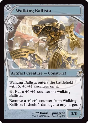 Walking Ballista (Future Sight) (238), Mystery Booster 2 — Magic card price