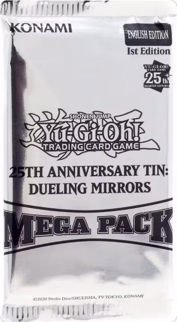 25th Anniversary Tin: Dueling Mirrors Mega Pack, 25th Anniversary Tin: Dueling Mirrors — Yu-Gi-Oh! sealed product price