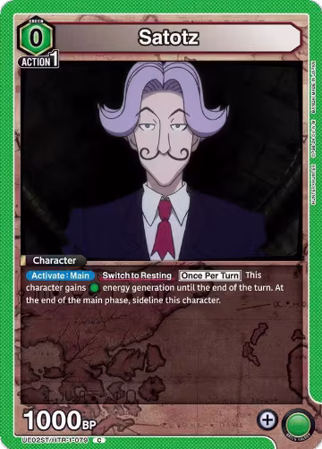 Satotz (UE02ST/HTR-1-079), HUNTER X HUNTER Starter Deck — Union Arena card price