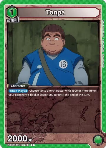 Tonpa (UE02ST/HTR-1-083), HUNTER X HUNTER Starter Deck — Union Arena card price