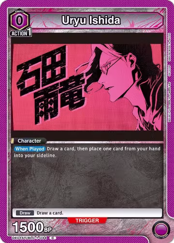 Uryu Ishida (UE01ST/BLC-1-034), BLEACH: Thousand-Year Blood War Starter Deck — Union Arena card price