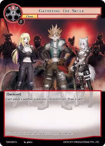 Gathering The Skulk (TSR-020 N), The Battle at the Sacred Ruins — Force of Will card price