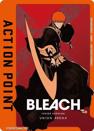 Action Point Card (AP02) (Ichigo Kurosaki) (UE01ST/BLC-1-AP02) — card price