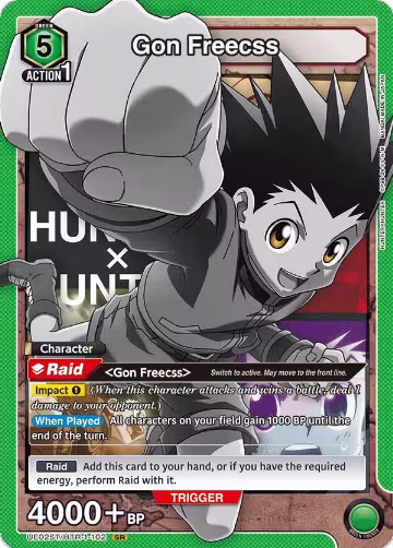 Gon Freecss (102) (UE02ST/HTR-1-102) — card price