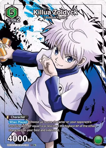 Killua Zoldyck (106) (SR*) (UE02ST/HTR-1-106) — card price