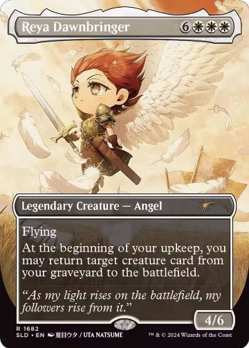 Reya Dawnbringer (Rainbow Foil) (1682), Secret Lair Drop Series — Magic card price