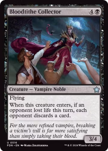 Bloodtithe Collector (0516) (516), Foundations — Magic card price