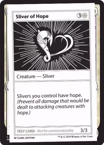Sliver of Hope — card price
