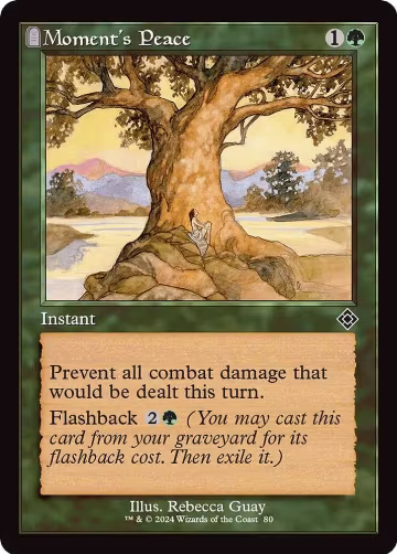 Moment's Peace (80), The List Reprints — Magic card price