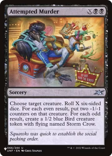Attempted Murder (066/244), The List Reprints — Magic card price