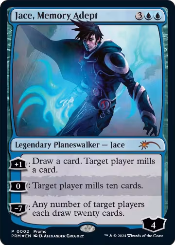 Jace, Memory Adept (Deluxe Commander Kit) (2), Unique and Miscellaneous Promos — Magic card price