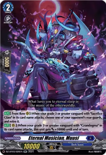 Eternal Musician, Muusi (DZ-BT03/026EN), DZ-BT03: Dimensional Transcendence — Vanguard card price