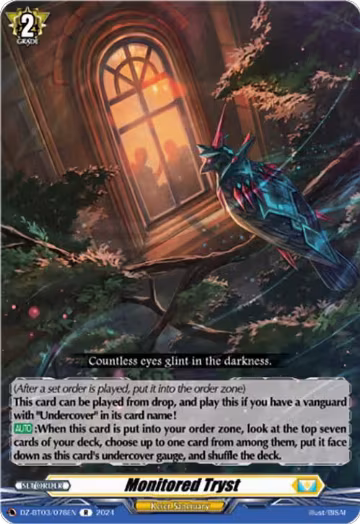 Monitored Tryst (DZ-BT03/078EN), DZ-BT03: Dimensional Transcendence — Vanguard card price