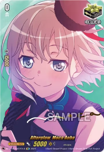 Afterglow, Moca Aoba (EX) (Foil) (DZ-BT03/EX07EN-S), DZ-BT03: Dimensional Transcendence — Vanguard card price